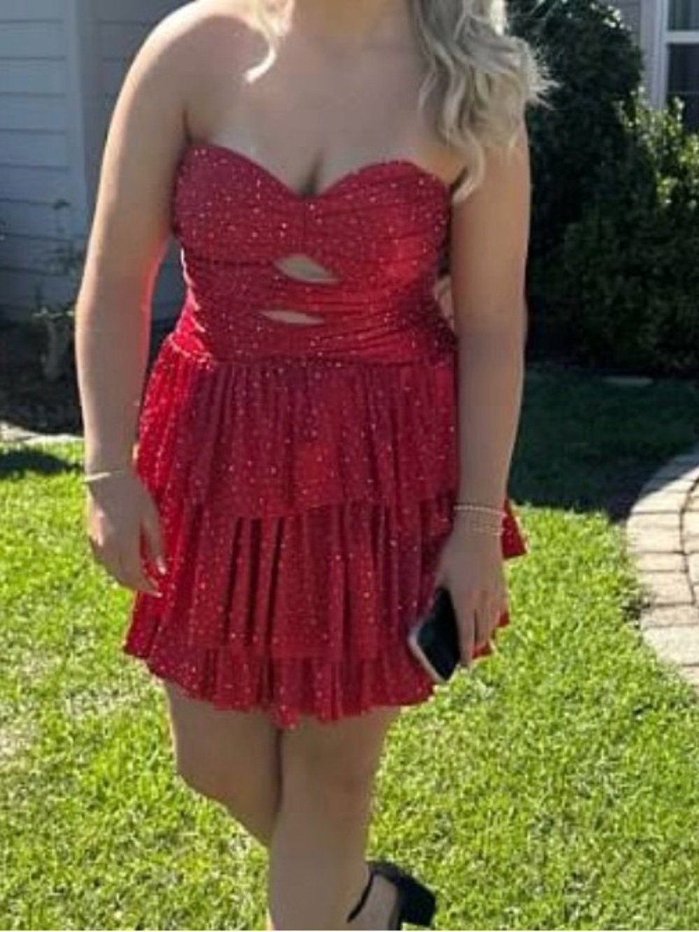 Red Homecoming dress